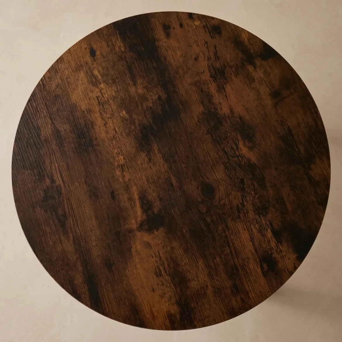 Stolik kawowy okrągły dwupoziomowy, Ø 60 cm x 45 cm