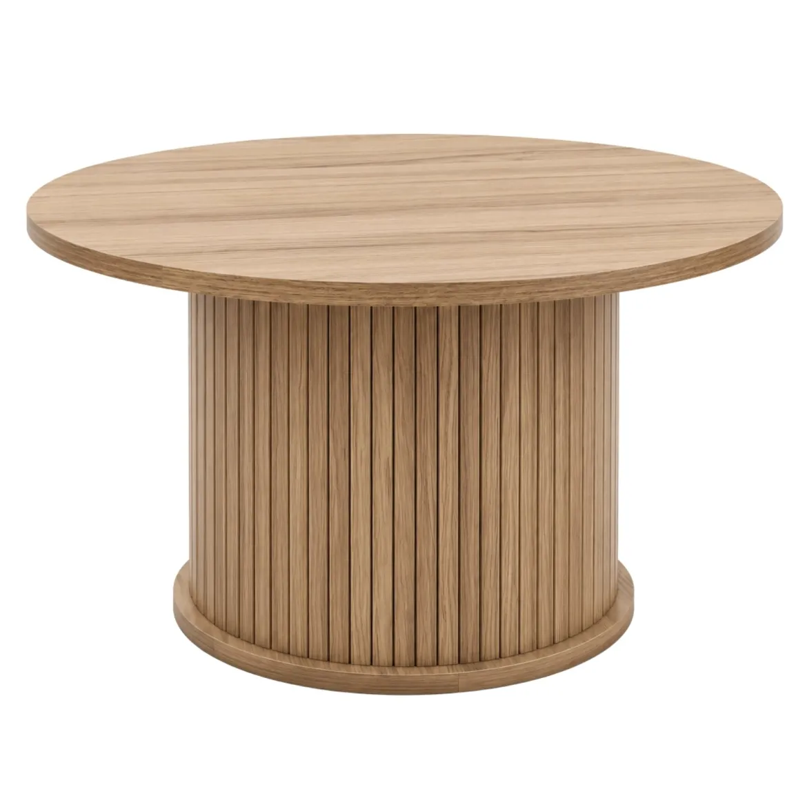 Stolik kawowy ryflowany SCAVA, Ø 70 x 40 cm