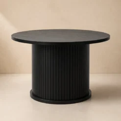 Stolik kawowy ryflowany SCAVA, Ø 70 x 40 cm