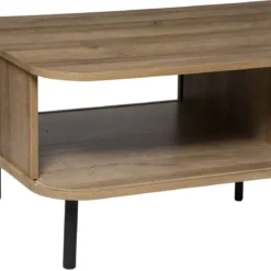Stolik kawowy ze schowkiem COLVA, 120 x 60 x 41 cm