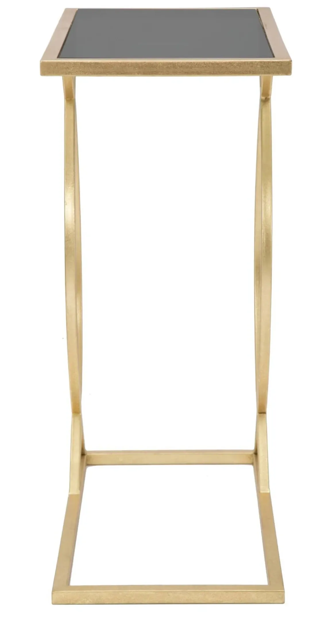 Stolik pomocniczy w stylu glamour, wys. 60 cm