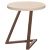 Stolik pomocniczy z MDF, Ø 40 cm