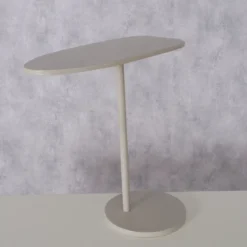 Stolik pomocniczy z metalu PLUTO, wys. 51,5 cm