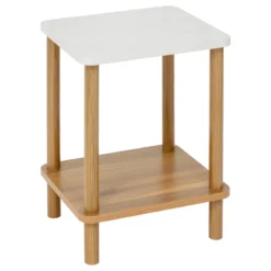 Stolik pomocniczy z półką COME, 44 cm