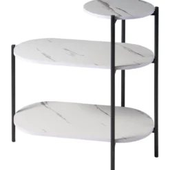 Stolik 3-poziomowy FRONTI, 64 x 33 x 63 cm