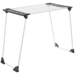 Suszarka na pranie stojąca Sinai, metalowa, na kółkach, 180 cm