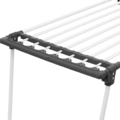 Suszarka na pranie stojąca Sinai, metalowa, na kółkach, 180 cm