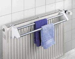 Suszarka na ubrania TWIN, wieszak na kaloryfer, WENKO