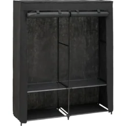 Szafa tekstylna DRESSY podwójna, 140 x 45 x 165 cm