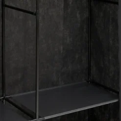 Szafa tekstylna DRESSY podwójna, 140 x 45 x 165 cm