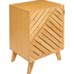 Szafka łazienkowa Bath n'modul, zamykana, bambus, 70 cm