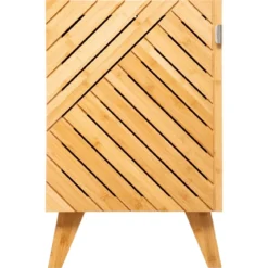 Szafka łazienkowa Bath n'modul, zamykana, bambus, 70 cm