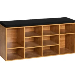 Szafka na buty z materiałowym siedziskiem LOFT, WENKO