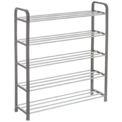 Szafka na buty z 5 poziomami, 76x20x71 cm