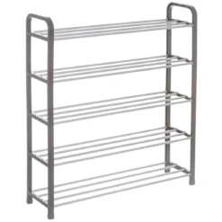 Szafka na buty z 5 poziomami, 76x20x71 cm