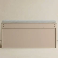 Szafka na buty z siedziskiem i wysuwanymi półkami GRADIA, 100 x 34 x 53 cm