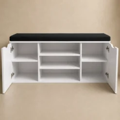 Szafka na buty z siedziskiem PORTA, 103 x 30 x 46 cm