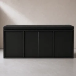 Szafka na buty z siedziskiem PORTA, 103 x 30 x 46 cm