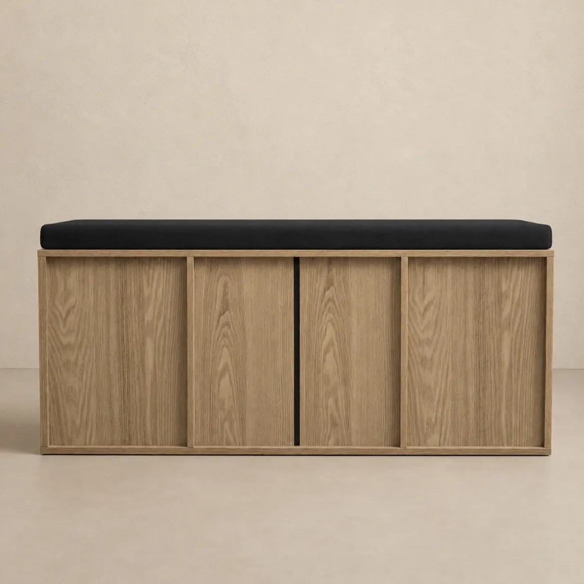 Szafka na buty z siedziskiem PORTA, 103 x 30 x 46 cm