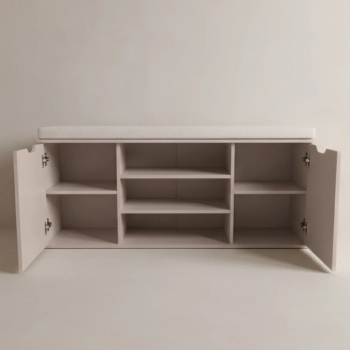 Szafka na buty z siedziskiem PORTA, 103 x 30 x 46 cm