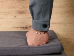 Szafka na buty z siedziskiem, 5 przegródek, MDF, antracytowy, Kesper