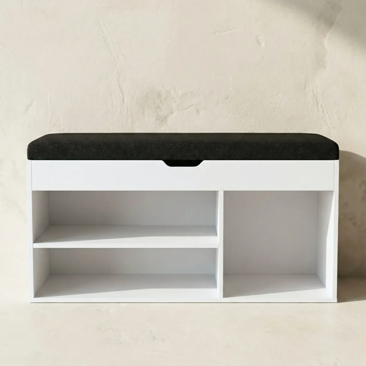 Szafka na buty z siedziskiem TRIA, 80 x 30 x 43 cm