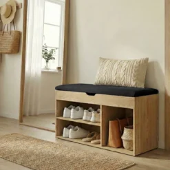 Szafka na buty z siedziskiem TRIA, 80 x 30 x 43 cm