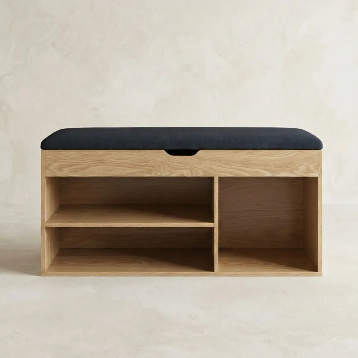 Szafka na buty z siedziskiem TRIA, 80 x 30 x 43 cm