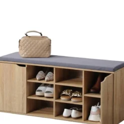 Szafka na buty z siedziskiem, 103 x 30,5 x 48 cm
