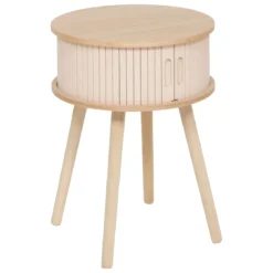 Szafka nocna NYSOS z 2 drzwiczkami, Ø 40 cm