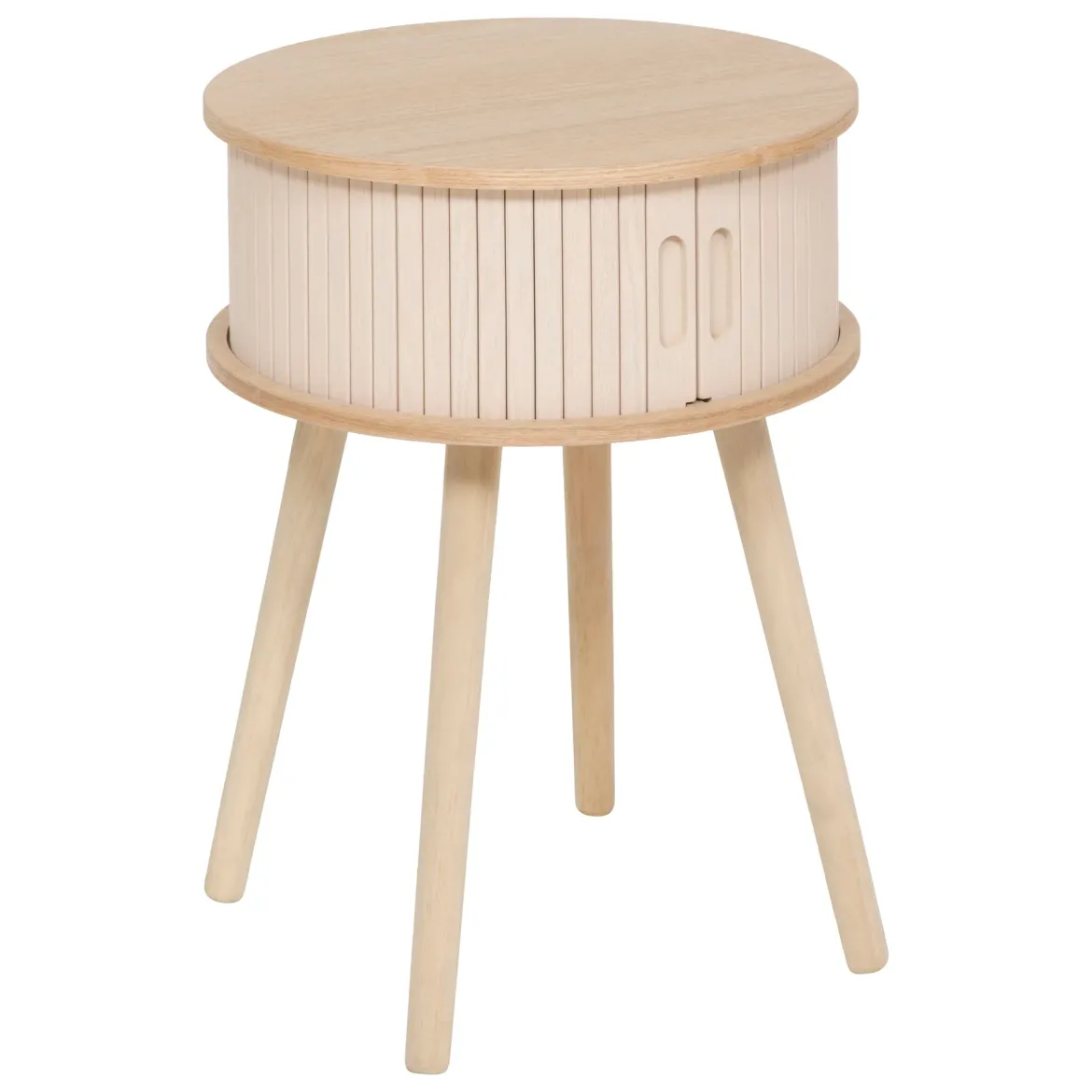 Szafka nocna NYSOS z 2 drzwiczkami, Ø 40 cm