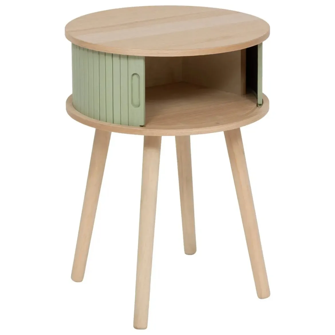 Szafka nocna NYSOS z 2 drzwiczkami, Ø 40 cm