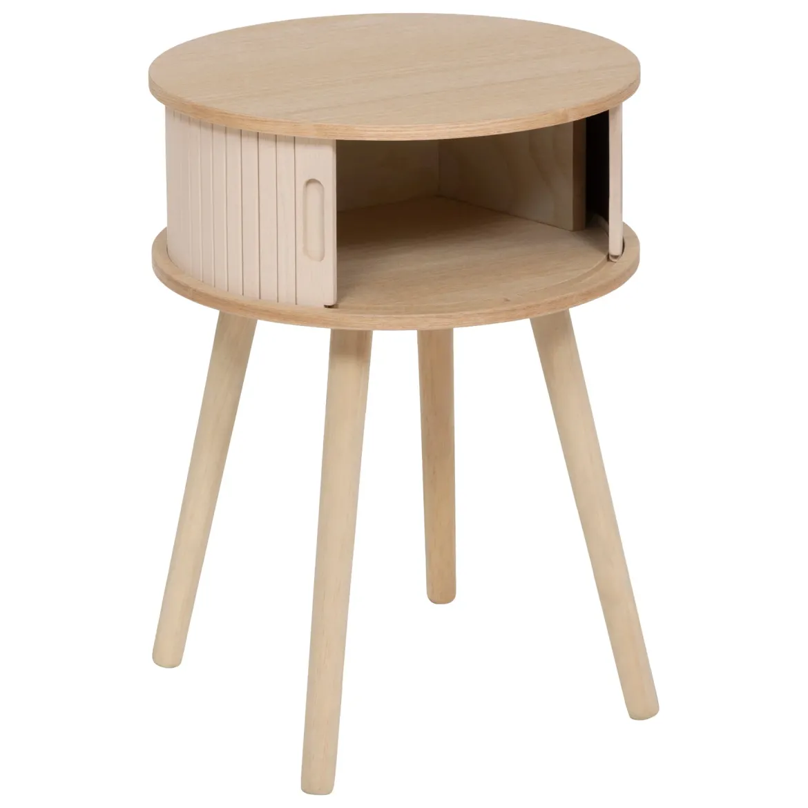 Szafka nocna NYSOS z 2 drzwiczkami, Ø 40 cm