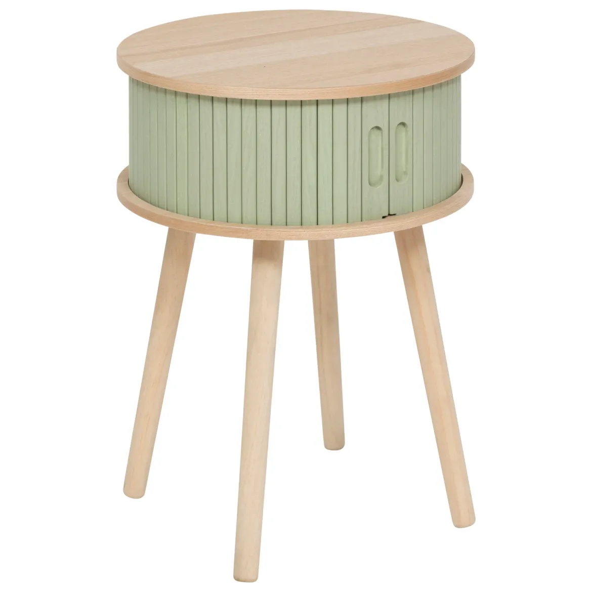 Szafka nocna NYSOS z 2 drzwiczkami, Ø 40 cm