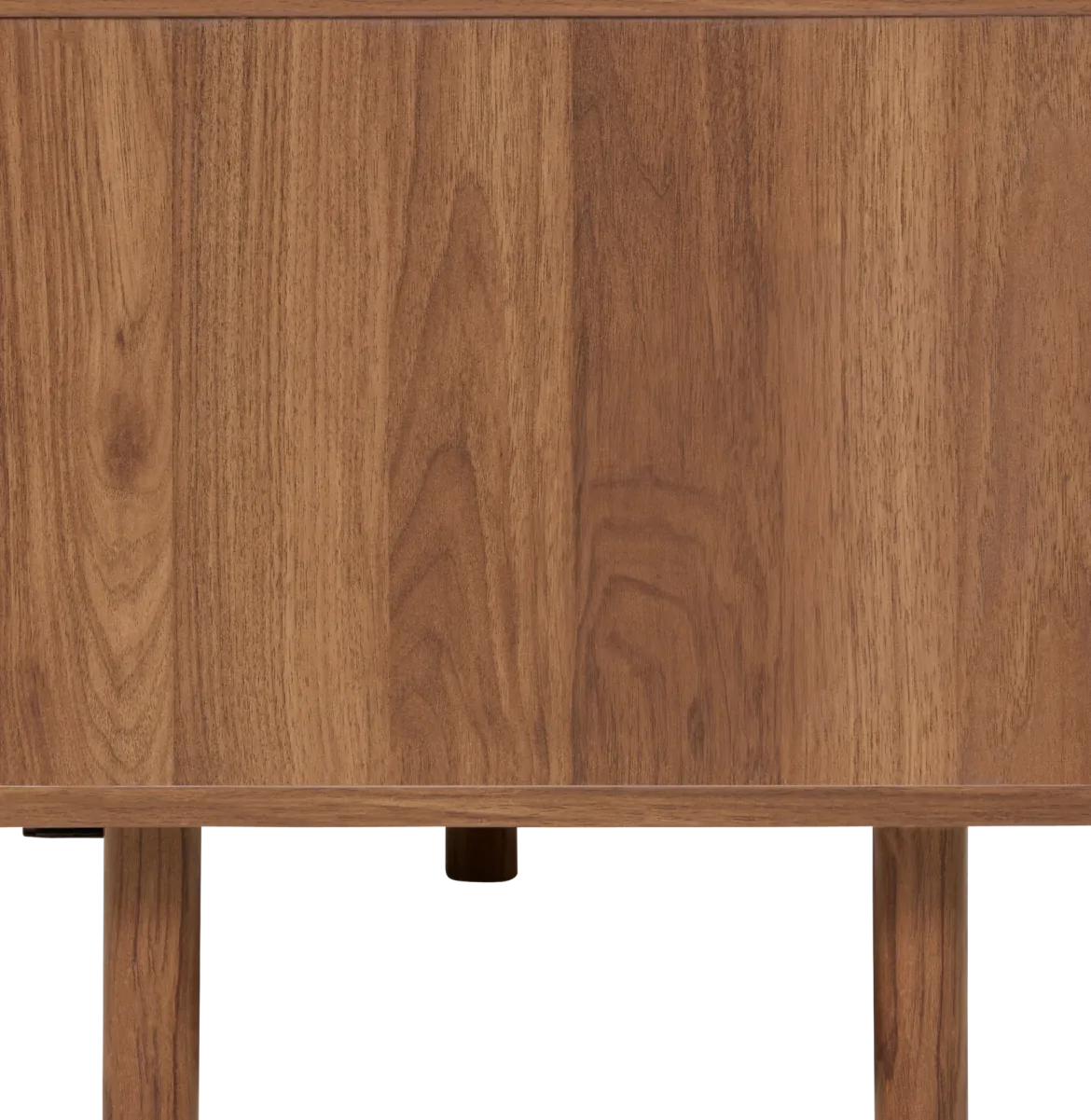 Szafka pod telewizor SLIDY, kolor ciemnego drewna, 120 x 40 x 42 cm