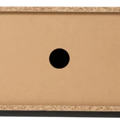 Szafka pod telewizor SLIDY, kolor ciemnego drewna, 120 x 40 x 42 cm