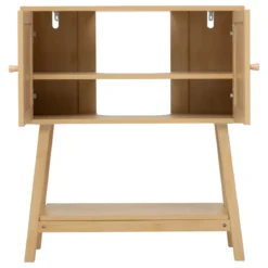 Szafka pod umywalkę CANE z plecionką, 70 cm