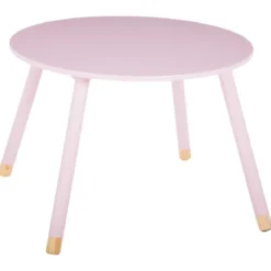 Szary stolik dziecięcy, okrągły - 43 cm, Ø 60 cm