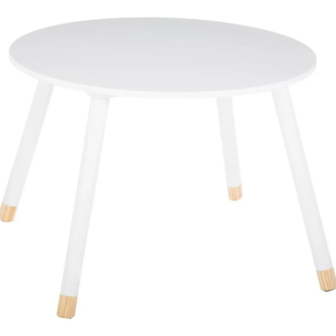 Szary stolik dziecięcy, okrągły - 43 cm, Ø 60 cm