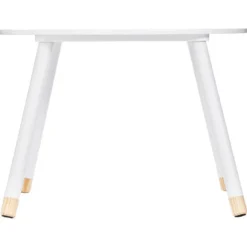 Szary stolik dziecięcy, okrągły - 43 cm, Ø 60 cm