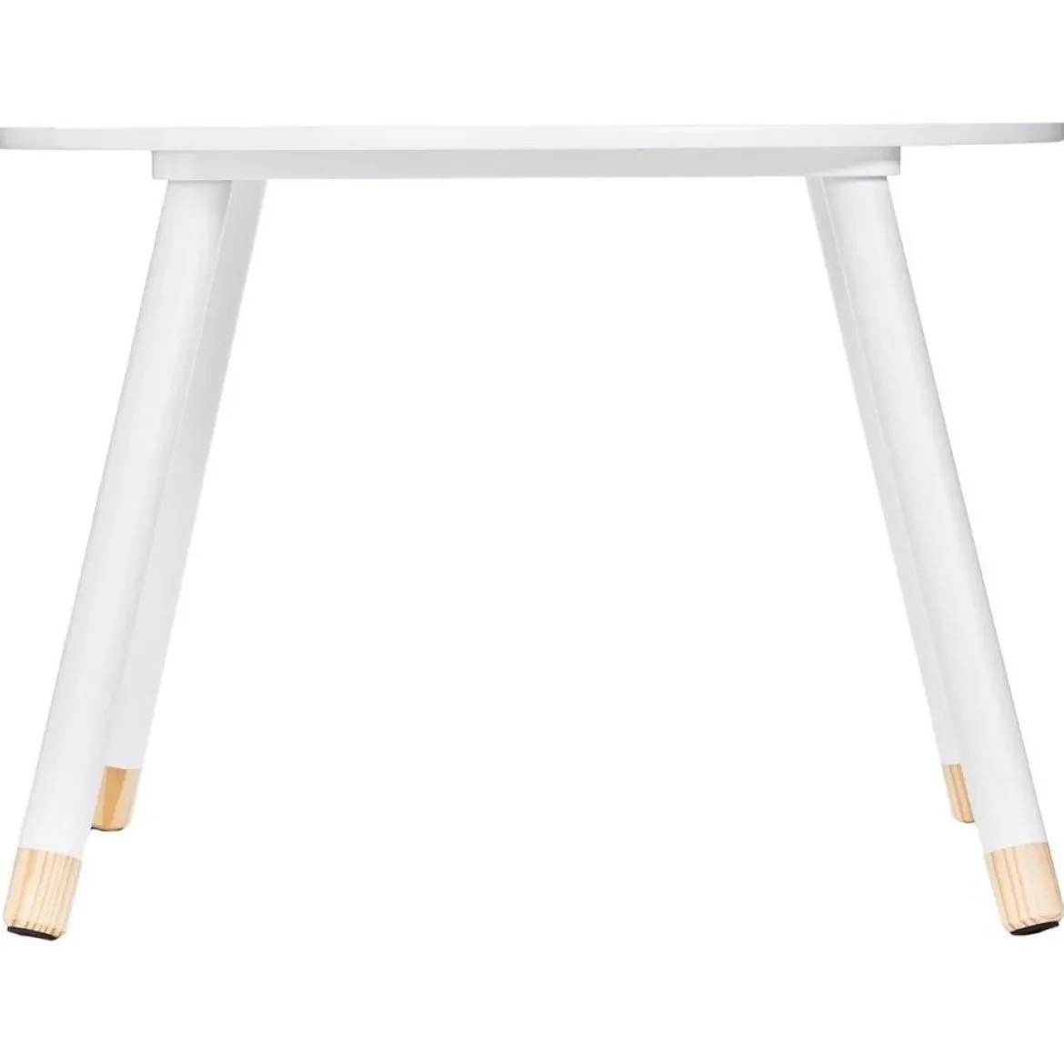 Szary stolik dziecięcy, okrągły - 43 cm, Ø 60 cm