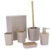 Szczotka do wc beżowa CALMA, wys. 38 cm
