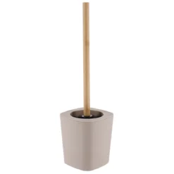 Szczotka do wc beżowa CALMA, wys. 38 cm