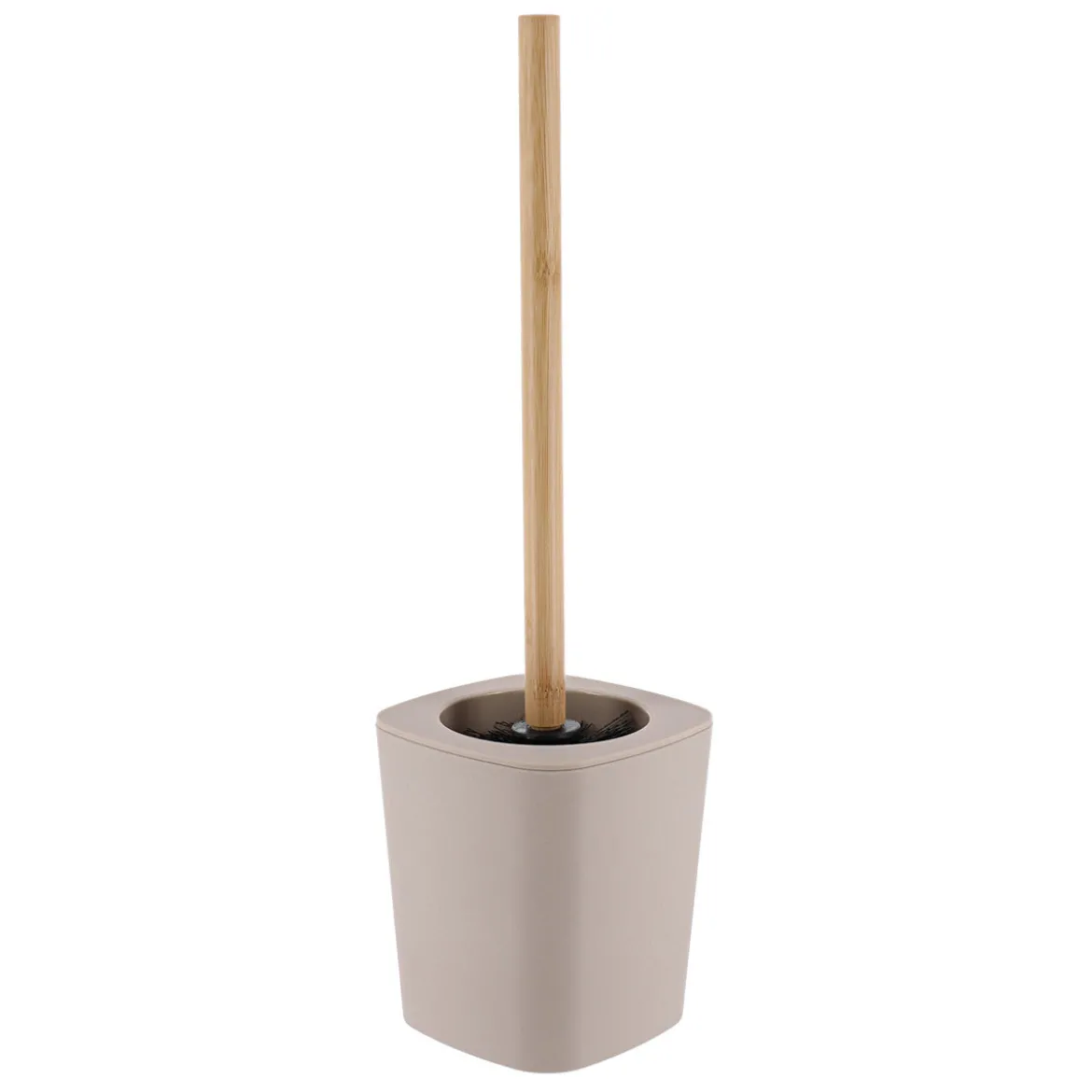 Szczotka do wc beżowa CALMA, wys. 38 cm