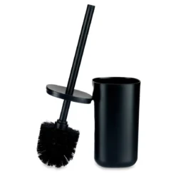 Szczotka do wc w plastikowym, zamykanym pojemniku, 9,6 x 35 cm