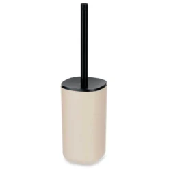 Szczotka do wc w plastikowym, zamykanym pojemniku, 9,6 x 35 cm