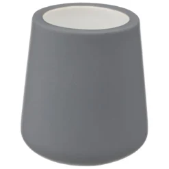 Szczotka do wc z ceramicznym pojemnikiem Cocon, Ø 12 cm