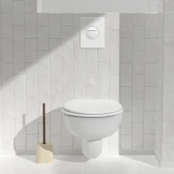 Szczotka WC ARGILEO wolnostojąca, 12 x 7,6 x 39 cm