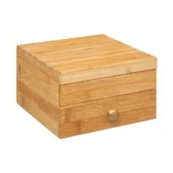 Szkatułka na biżuterię BAMBOO z lusterkiem