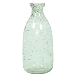 Szklana butelka nakrapiana, Ø 10 cm